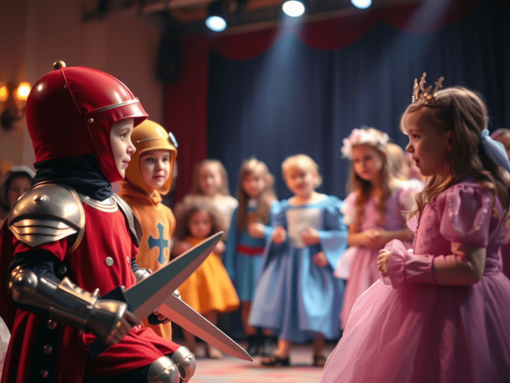 "Chevalier comme un garçon, princesse comme une fille ?"